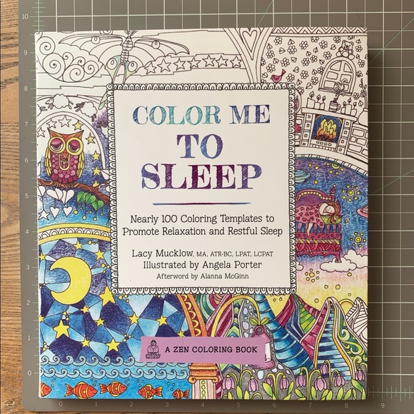 Gorgeous Color Me To Sleep Coloring Book
